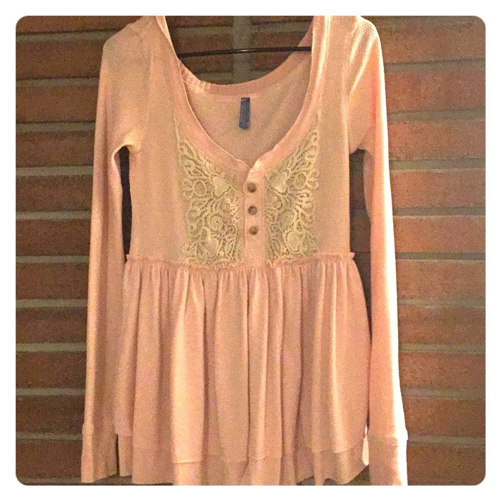 Free People long sleeve shirt